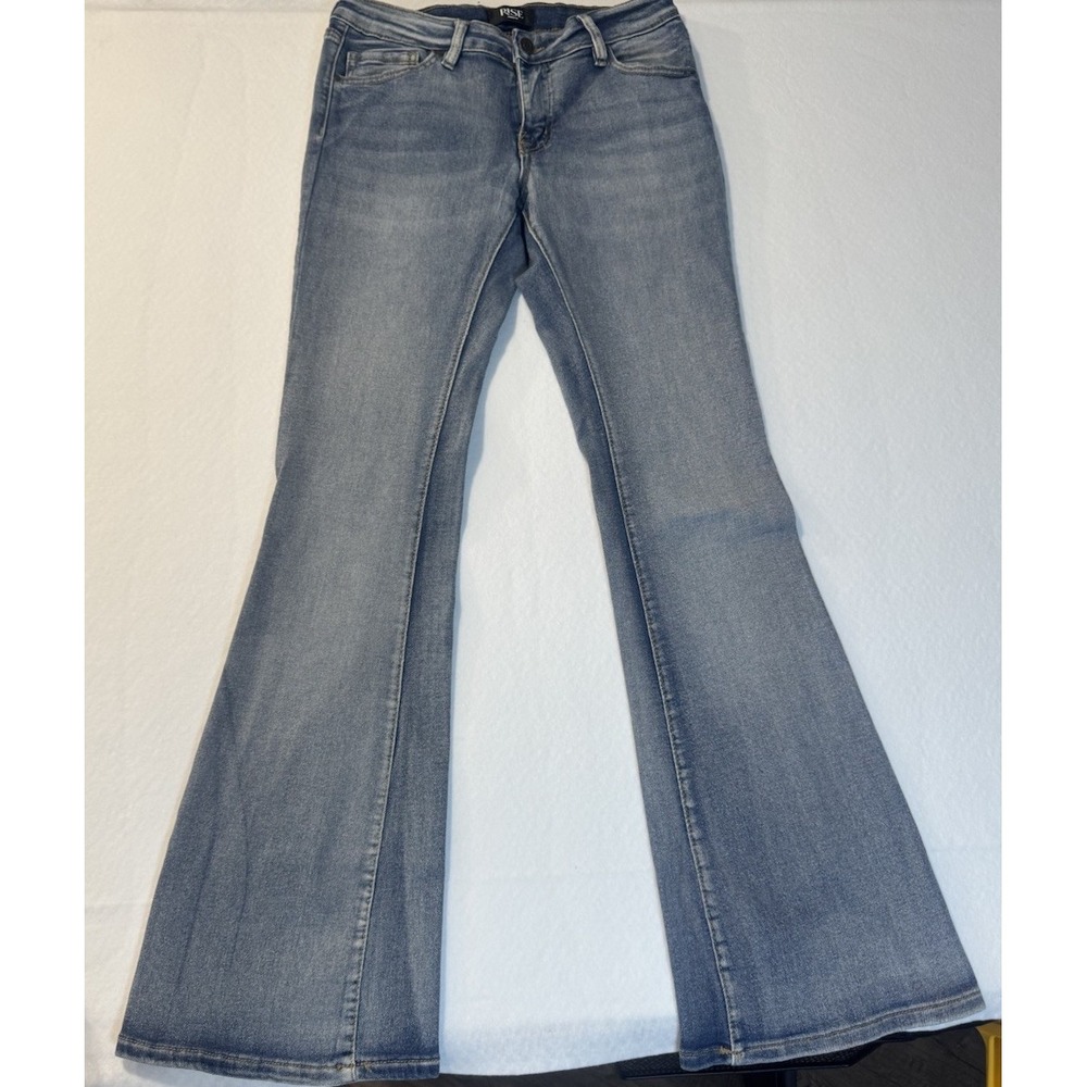 Rise Supply Co Women Blue Flare Leg Jeans Size 9 Medium Wash RSDM15LRFL1-VWW